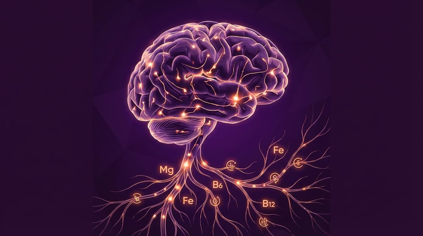 Magnesium, Eisen und B-Vitamine – Warum diese für das Nervensystem essentiell sind